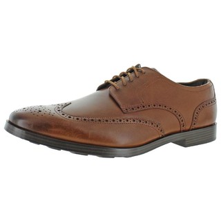 COLE HAAN 歌涵 Cole Haan Mens Jefferson II Leather Wingtip Oxfords