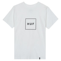 HUF 男女款圆领短袖T恤 TS00507-WHITE 白色 L