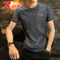 XTEP 特步 特步短袖T恤男速干夏季薄款2021新款宽松运动上衣男士半袖体恤潮