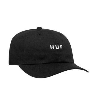 HUF ESSENTIALS OG LOGO 男女款棒球帽 HT00345 黑色