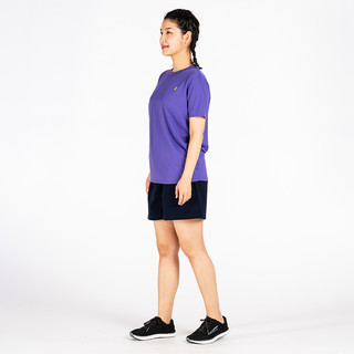 An Ko Rau 安高若 女子运动T恤 A0201TS08 紫罗兰 2