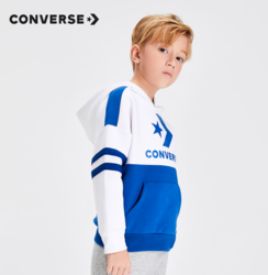 CONVERSE 匡威 Converse匡威童装春秋款新男童小童洋气连帽针织休闲儿童卫衣