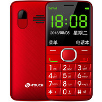 PLUS会员：K-TOUCH 天语 N2 功能手机 红色