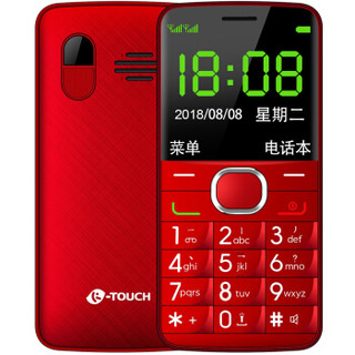 PLUS会员：K-TOUCH 天语 N2 功能手机 红色