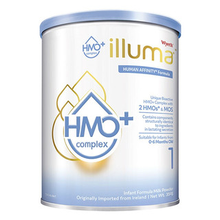 illuma 启赋 HMO+系列 婴儿奶粉 港版 1段 350g