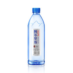 Alpenliebe 阿尔卑斯 饮用天然矿泉水 500ml*6瓶 轻便装