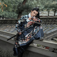 汉尚华莲 乾坤原创正品明制汉服春秋曳撒男女同款织金飞鱼服帅气