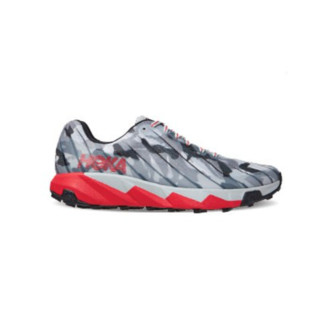 HOKA ONE ONE Torrent 中性越野跑鞋 1110019-WDRD 鸽灰/红色 42.5