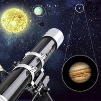 CELESTRON 星特朗 Deluxe 80DX 天文望远镜 81048 黑色 80mm