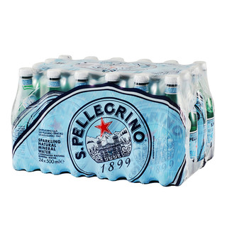 S.PELLEGRINO 圣培露 充气天然矿泉水 750ml*12瓶