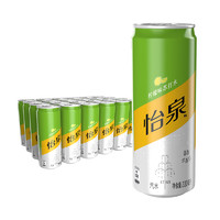 Schweppes 怡泉 可口可乐（Coca-Cola） 无糖零卡 柠檬味 苏打水 330ml*24罐 调酒