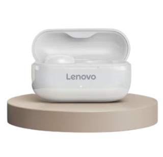 Lenovo 联想 LP11 入耳式真无线动圈降噪蓝牙耳机 白色