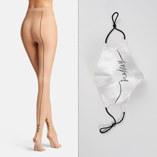 Wolford/沃尔福特时尚logo丝袜口罩限定礼盒套装