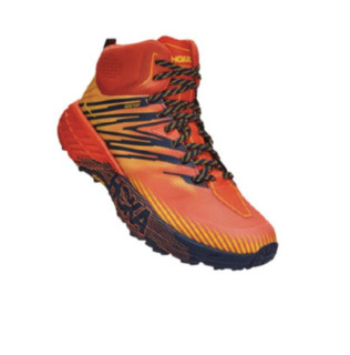 HOKA ONE ONE SPEEDGOAT MID 2 GTX 男子越野跑鞋 1106532-MRGF 中国红/金色 44.5