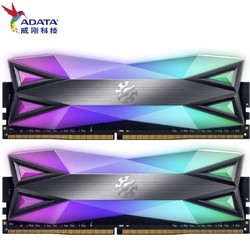 ADATA 威刚 XPG 龙耀 D60G DDR4 3000MHz 台式机内存 16GB（8GBx2）