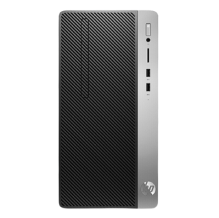 HP 惠普 ProDesk 480 G4 23.8英寸 台式机 黑色(酷睿i3-7100、核芯显卡、4GB、1TB HDD、风冷)