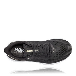 HOKA ONE ONE 克利夫顿系列 Clifton 7 女子跑鞋 1110509-BBRNZ 黑色/古铜色 38.5