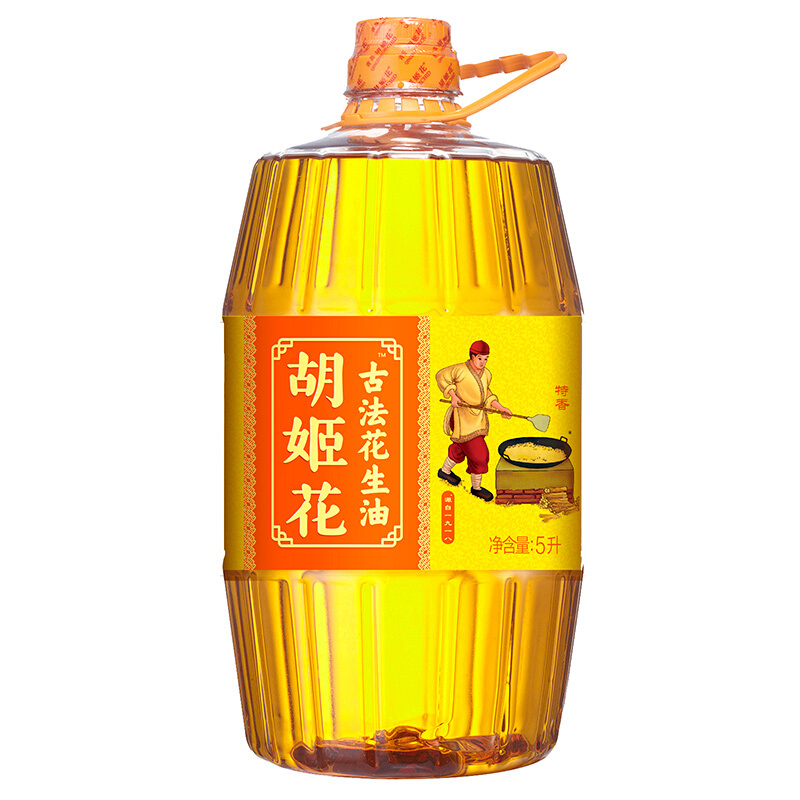 胡姬花 古法花生油 5L