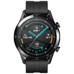 HUAWEI 华为 WATCH GT 2 智能手表 运动版 46mm 曜石黑