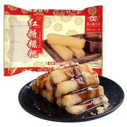 品贯 享口福 红糖糍粑260g 健康轻食四川特产手工糯米糕成都传统糕点油炸零食点心