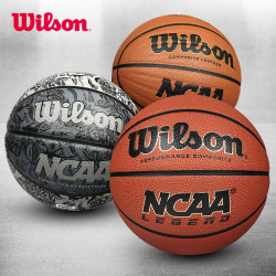 Wilson 威尔胜 wilson威尔胜篮球NCAA正品PU比赛7号室内外水泥地翻毛学生儿童5号