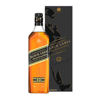 GDF会员购：尊尼获加 12年 黑牌 调和苏格兰威士忌组合装 40%vol 1000ml