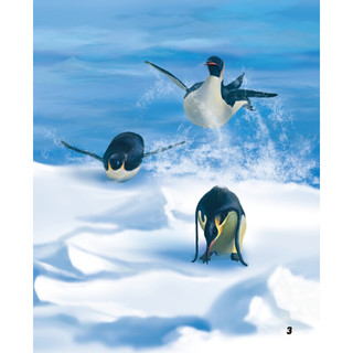 《海洋动物探秘故事丛书·帝企鹅和跳岩企鹅》