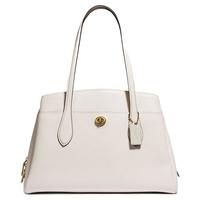 COACH 蔻驰 LORA系列 女士皮革单肩手提包 88340 B4 HA 粉白色