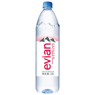 evian 依云 天然矿泉水 1.25L*12瓶