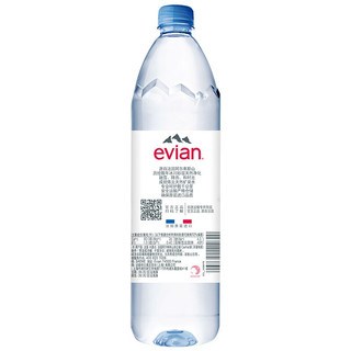 evian 依云 天然矿泉水 1L*12瓶