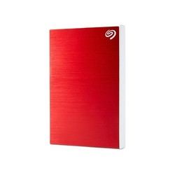 SEAGATE 希捷 Backup Plus系列 2.5英寸Micro-B便携移动硬盘 1TB USB 3.0 挚爱红