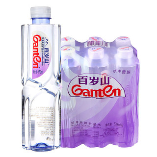 Ganten 百岁山 饮用天然矿泉水 570ml*6瓶