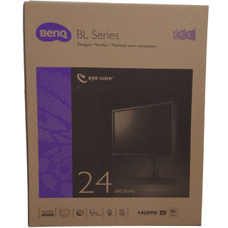 BenQ 明基 BL2420PT 23.8英寸 IPS 显示器(2560×1440、60Hz、99%sRGB）