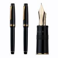 PILOT 百乐 钢笔 Justus 95 黑色条纹 M尖 单支装