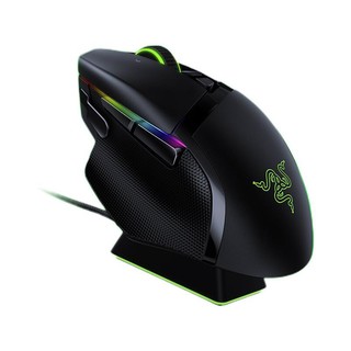 RAZER 雷蛇 巴塞利斯蛇终极版 2.4G HYPERSPEED 双模无线鼠标 20000DPI RGB