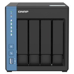 QNAP 威联通 TS-451D 4盘位 NAS网络存储(J4025、8GB)