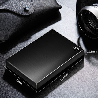 SEAGATE 希捷 铭系列 2.5英寸Micro-B便捷移动硬盘 4TB USB 3.0 黑色