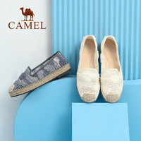 CAMEL 骆驼 A112266266 女款镂空低跟渔夫鞋