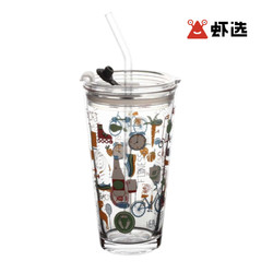 尚行知是 吸管玻璃杯 400ml