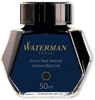 WATERMAN 威迪文 Waterman 钢笔墨水瓶，深黑色墨水（S0110710），50毫升