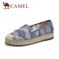 CAMEL/骆驼 A112266266 女款镂空低跟渔夫鞋