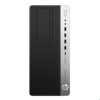 HP 惠普 ELITEDESK 880 G4 23.8英寸 台式机 黑色(酷睿i5-8500、2GB独显、8GB、128GB SSD+1TB HDD、风冷)