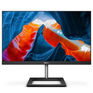 PHILIPS 飞利浦 245E1 23.8英寸 IPS 显示器(2560×1440、75Hz、117%sRGB）