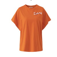 ERAL 艾莱依 女士圆领短袖T恤 602023014 橘子酱色 170