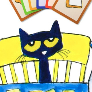 mideer 弥鹿 皮特猫儿童三明治卡牌桌面游戏 亲子互动桌游益智玩具