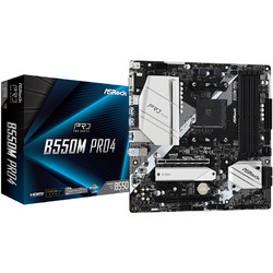 ASRock 华擎  B550M Pro4 主板（AMD B550/Socket AM4）