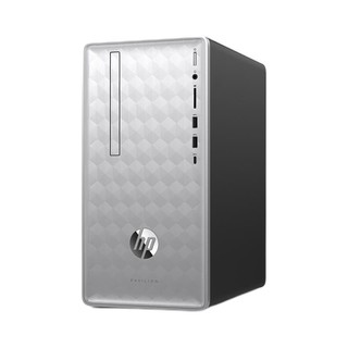 HP 惠普 星 590 八代酷睿版 商用台式机 银色 (酷睿i3-8100、2G独显、4GB、1TB HDD、风冷)