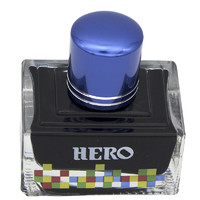 HERO 英雄 7100 钢笔墨水 蓝黑 40ml 单瓶装