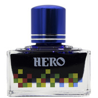 HERO 英雄 7100 钢笔墨水 深蓝 40ml 单瓶装