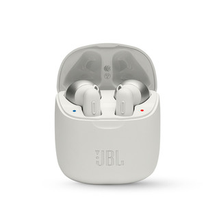 JBL 杰宝 T220TWS 半入耳式真无线蓝牙耳机 珍珠白